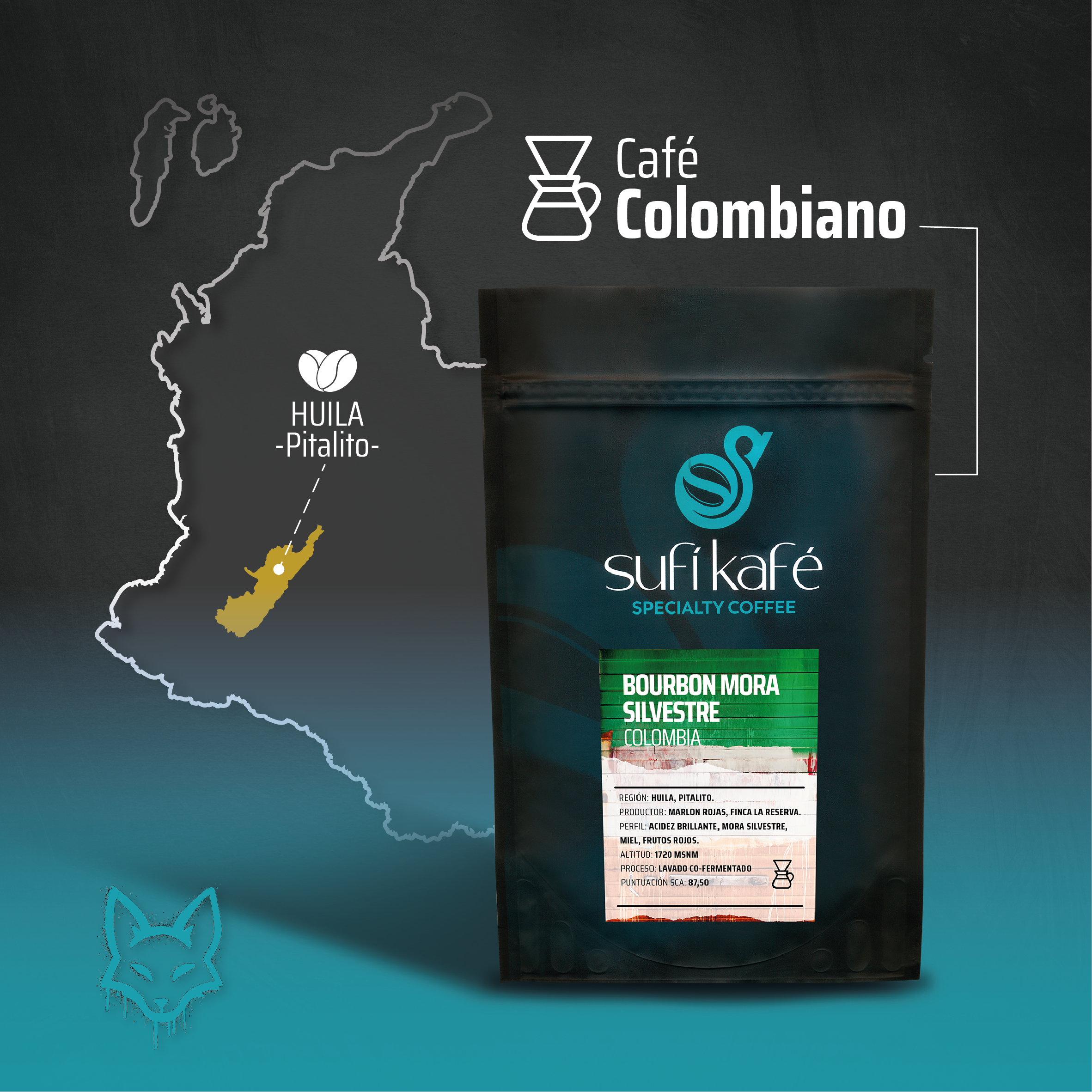 Bourbon Mora Silvestre Colombia